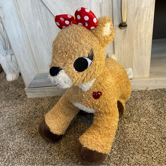 Build-A-Bear Rudolph The Red Nose Reindeer Clarice Plush Christmas Retired - Picture 4 of 10
